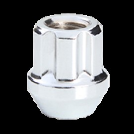 12X1.50 SPLINE OPEN END 6 SPLINE CHROME