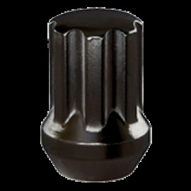 14X1.50 SPLINE NUT 7 SPLINE BLACK