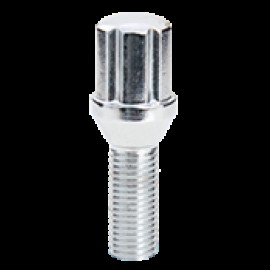 12X1.25 6-SPLINE BOLT SHANK:24MM CHROME