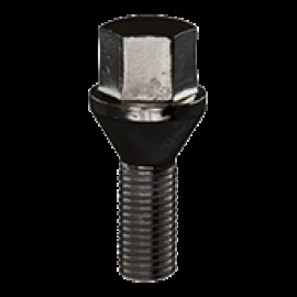 12X1.50 BOLT 17MM SHANK:24MM BLACK