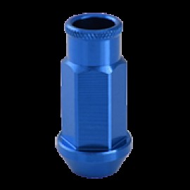 ALUM. NUT 12X1.50MM 19MM BLUE