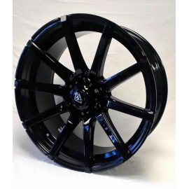 0039 - 22''X 9.5 FULL BLACK