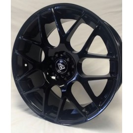 W0056  18''X8 FULL BLACK