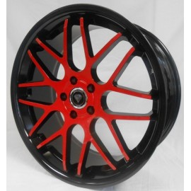 W0070 20''X 8.5 RED & BLACK