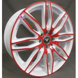 W1017 , 17''X 7.5 RED