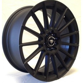 W3193 , 17X 7.5 MATTE BLACK