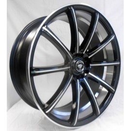 W3195 22''X9 BLACK