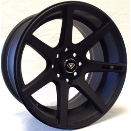 W3908 17''X 9 MATTE BLACK