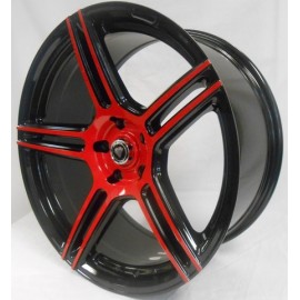 W5086 18''X 8 BLACK & RED