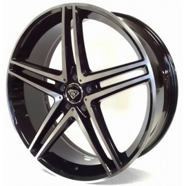 5179 - 22''X 8 BLACK