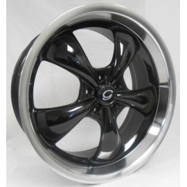 5605 , 20''X 8.5 BLACK MACHINED