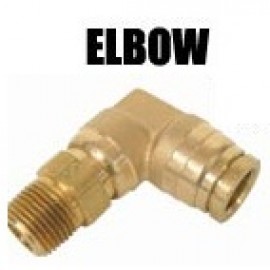 1/4 NPT to 1/4 Line Elbow