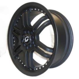 G602 18''X8 MATTE BLACK