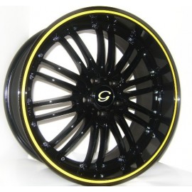 G817 17''X 7.5 YELLOW U-L