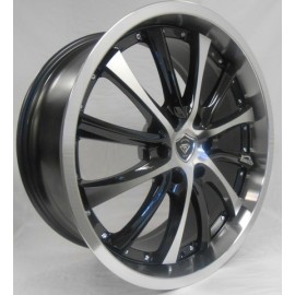 697 - 22''x 9.5 WHITE MACHINED