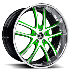 Canoa - Standard (STANDARD) Green with Chrome Lip