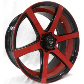 3717- 22''X 9.5 RED & BLACK