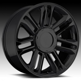 Escalade Platinum Gloss Black 22X9