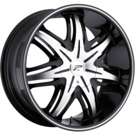 22X9 SATIN BLACK - PLATINUM