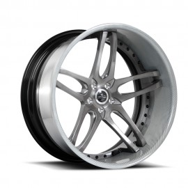 SV2- S - brushed anodized carbon fiber lip