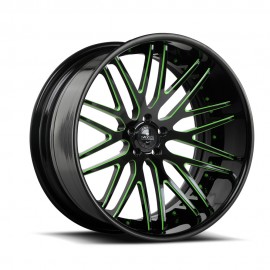 SV25- S - Black & Green