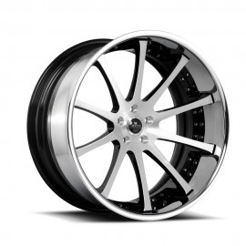 SV26- S - Brushed Black & Chrome