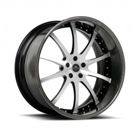 SV26- S - brushed black carbon fiber