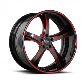 SV29- S - black red carbon fiber