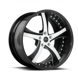 SV29- S - black white carbon fiber lip
