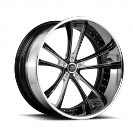 SV43 - Black Brushed Chrome