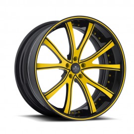 SV46-C | Xtreme Concave | C. Match/Gl. Black Center, Gl. Black Outer w/C. Match Pinstripe