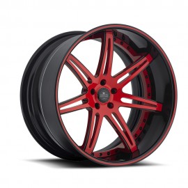 SV48-C | Xtreme Concave | C. Match/Gl. Black Center, Gl. Black Outer w/C. Match Pinstripe