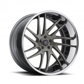 SV49-C | Xtreme Concave | Dark Brushed/Gl. Black Center, Chrome Outer