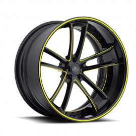 SV51-C | Xtreme Concave | Gl. Black/C. Match Center, Gl. Black Outer w/C. Match Pinstripe