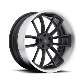 SV52-C | Xtreme Concave | Mt. Black/Gl. Black Center, Brushed Outer