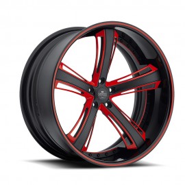 SV56-C | Xtreme Concave | Mt. Black/C. Match Center, Gl. Black Outer w/C. Match Pinstripe