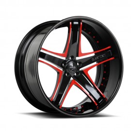 SV8- S - Black & Red